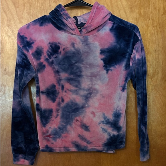 Tie-Dye Hoodie and Joggers Set Sweatsuit Tracksuit Ultra Soft Girls M - Picture 2 of 11